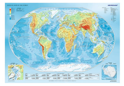 Trefl - Physical Map of the World - 1000 piece jigsaw puzzle