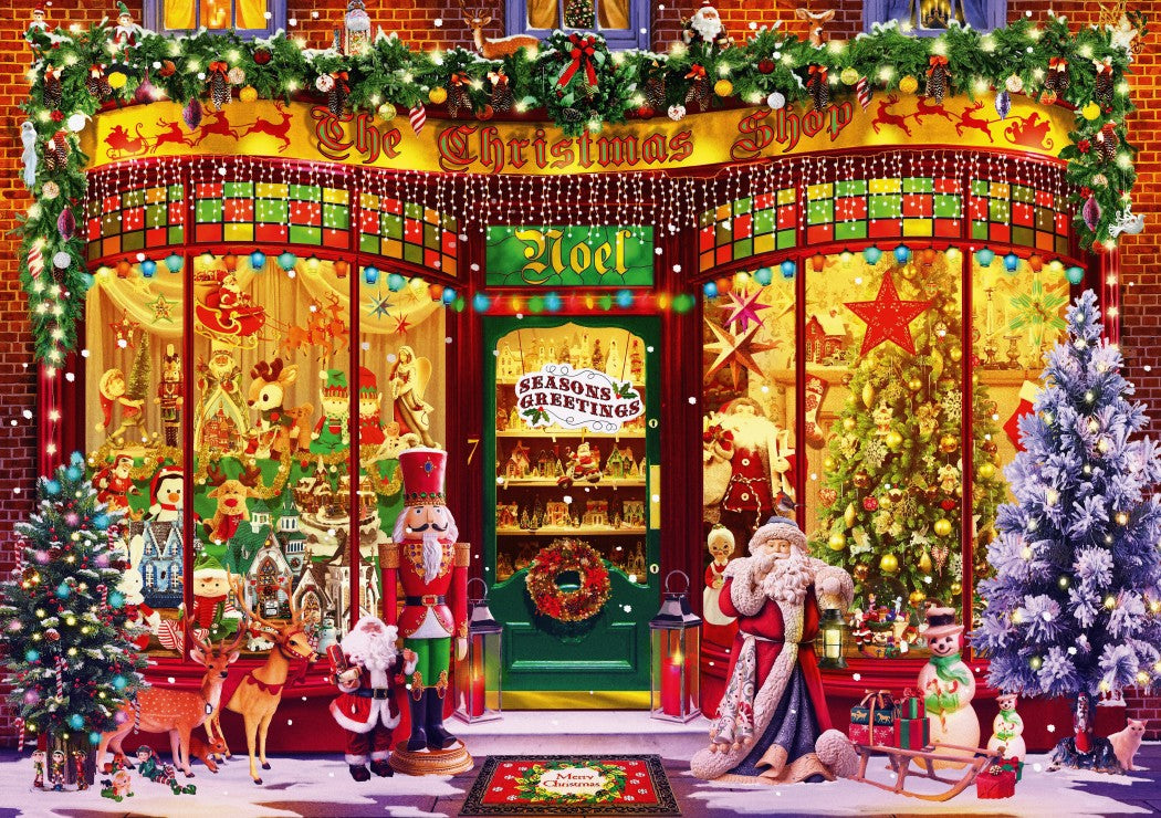 Festive Shop – 1000 Piece Jigsaw Puzzle (Bluebird Puzzle)