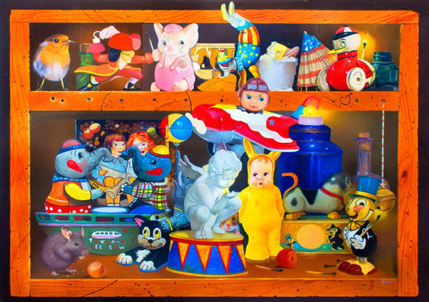 Crowded House – 1000 Piece Jigsaw Puzzle (Bluebird Puzzle)