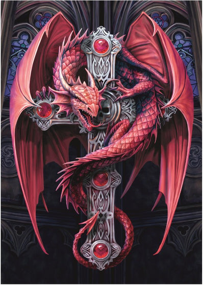 Gothic Guardian by Anne Stokes – 2000 Piece Jigsaw Puzzle (Bluebird Puzzle)