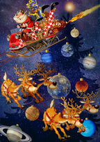 Santa Claus is arriving! – 1500 Piece Jigsaw Puzzle (Bluebird Puzzle)