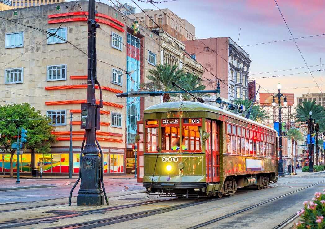 Tramway, New Orleans, USA – 1000 Piece Jigsaw Puzzle (Bluebird Puzzle)
