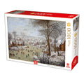 Winterlandscape with a Bird Traps by Brueghel the Younger – 1000 Piece Jigsaw Puzzle (Deico)
