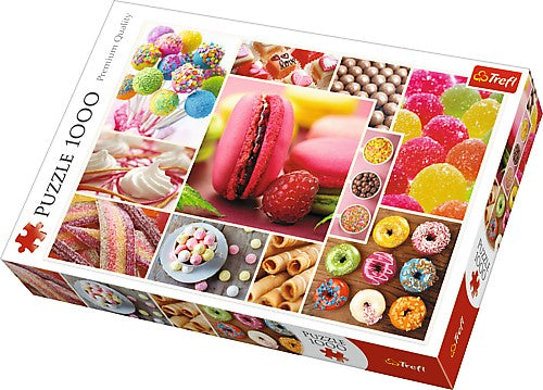 Candy Collage – 1000 Piece Jigsaw Puzzle (Trefl)