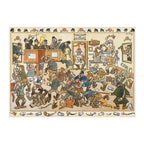 Fight in a Pub by Josef Lada – 1000 Piece Jigsaw Puzzle (Dino)