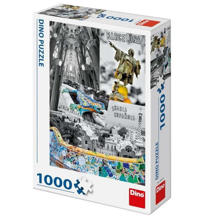 Barcelona, Spain – 1000 Piece Jigsaw Puzzle (Dino)