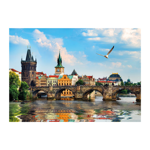 Charles Bridge Prague – 1000 Piece Jigsaw Puzzle (Dino)