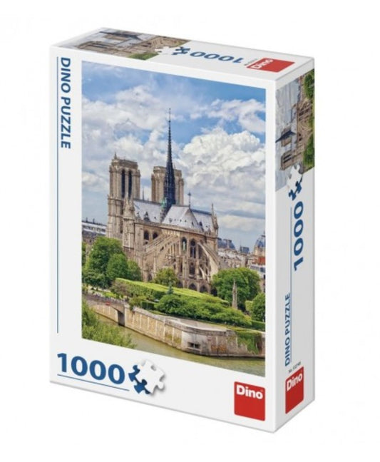 Dino - Cathédrale Notre-Dame de Paris - 1000 Piece Jigsaw Puzzle