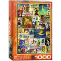 Vintage Bicycle Posters – 1000 Piece Jigsaw Puzzle (Eurographics)