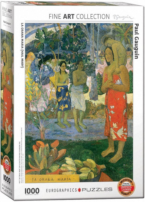 La Orana Maria by Paul Gauguin – 1000 Piece Jigsaw Puzzle (Eurographics)