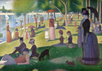 Un Dimanche Après-Midi à l'île de la Grande Jatte, 1884-1886 by Georges Seurat – 1000 Piece Jigsaw Puzzle (Grafika)