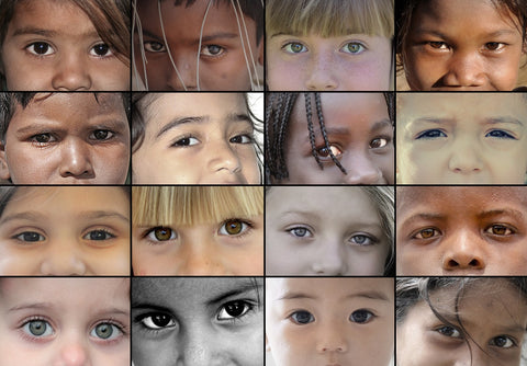 Eyes of Children around the World by SOS MEDITERRANEE – 1000 Piece Jigsaw Puzzle (Grafika)