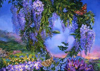 Mysterious Wisteria – 1000 Piece Jigsaw Puzzle (Grafika)