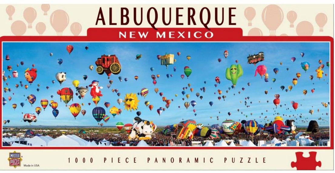 Master Pieces - Albuquerque, New Mexico - 1000 Piece Jigsaw Puzzle