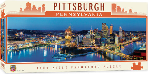 Pittsburgh, Pennsylvania – 1000 Piece Jigsaw Puzzle (Master Pieces)
