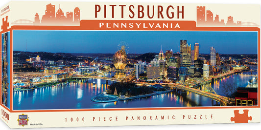 Master Pieces - Pittsburgh, Pennsylvania - 1000 Piece Jigsaw Puzzle