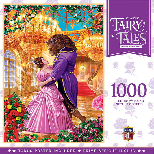 Master Pieces - Beauty and the Beast - 1000 Piece Jigsaw Puzzle