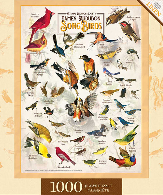 Master Pieces - Songbirds - 1000 Piece Jigsaw Puzzle