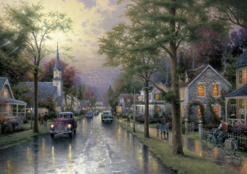 The Waking by Thomas Kinkade – 1000 Piece Jigsaw Puzzle (Schmidt)