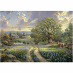 Country Idyll by Thomas Kinkade – 1000 Piece Jigsaw Puzzle (Schmidt)