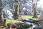 Disney, Snow White by Thomas Kinkade – 1000 Piece Jigsaw Puzzle (Schmidt)