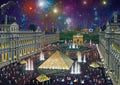 Fireworks at the Louvre by Alexander Chen – 1000 Piece Jigsaw Puzzle (Schmidt)