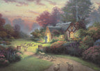 Cottage of the Good Shepherd by Thomas Kinkade – 1000 Piece Jigsaw Puzzle (Schmidt)