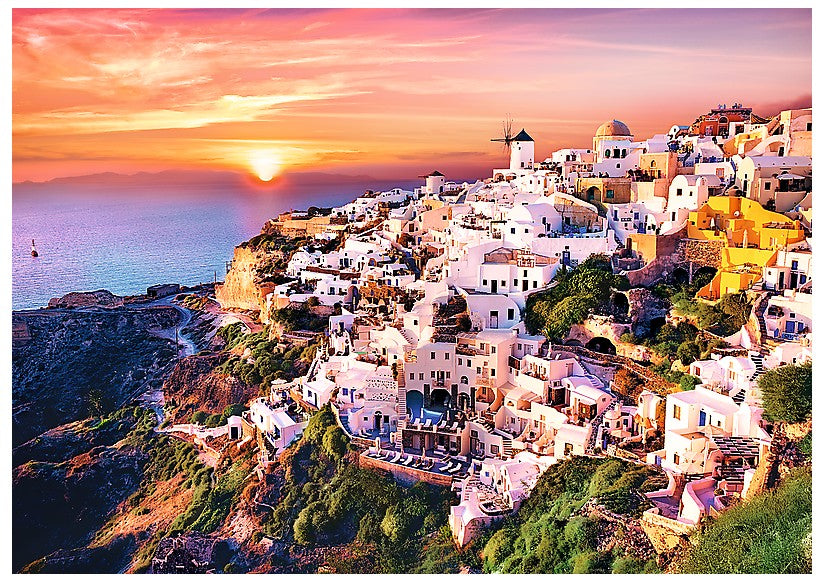 Santorini – 1000 Piece Jigsaw Puzzle (Trefl)