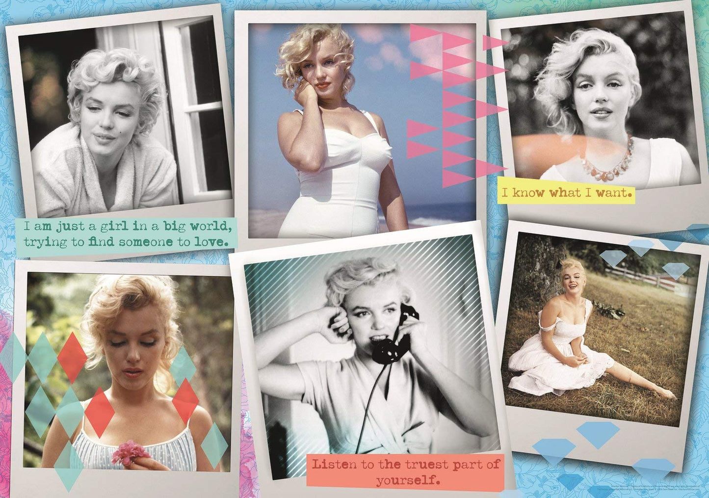 Trefl - Collage - Marilyn Monroe - 1000 Piece Jigsaw Puzzle