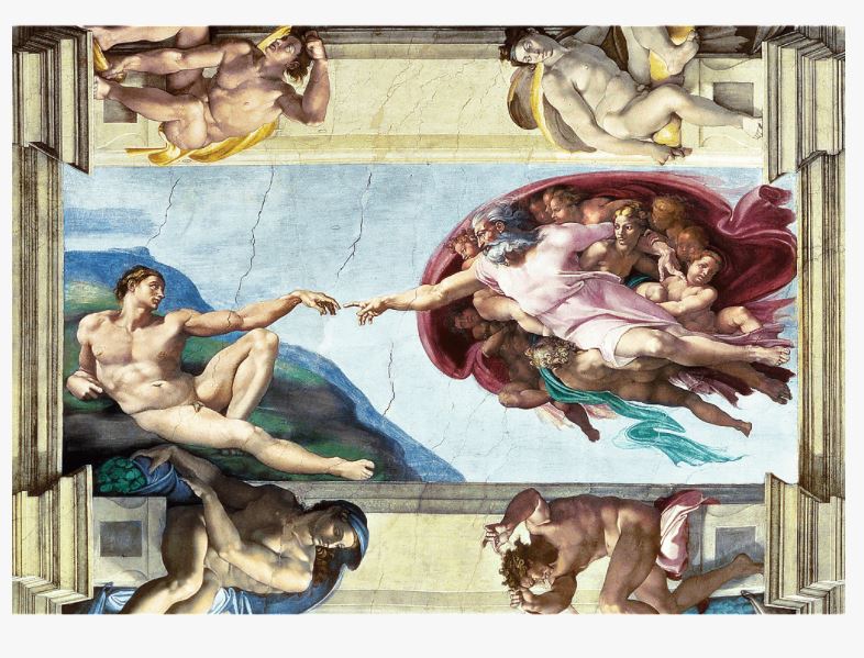 The Creation of Adam by Michelangelo – 1000 Piece Jigsaw Puzzle (Trefl)