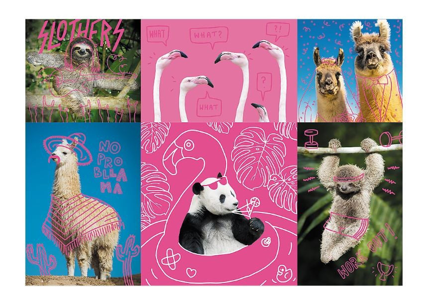 Crazy Pets – 1000 Piece Jigsaw Puzzle (Trefl)