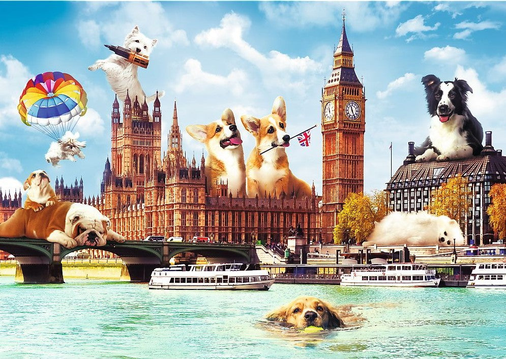 Sweet London – 1000 Piece Jigsaw Puzzle (Trefl)