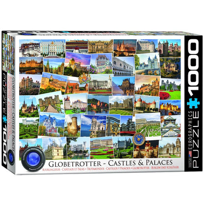 Eurographics 6000-0762 Globetrotter - Castles and Palaces - 1000 Piece Jigsaw Puzzle