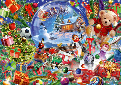 Bluebird Puzzle - Christmas Globe - 1000 Piece Jigsaw Puzzle