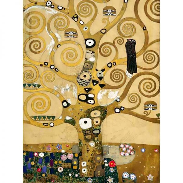 Impronte Edizioni 233 Gustav Klimt - The Tree of Life - 1000 Piece Jigsaw Puzzle