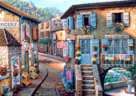 Bluebird Puzzle - Le Fleuriste - 1000 Piece Puzzle