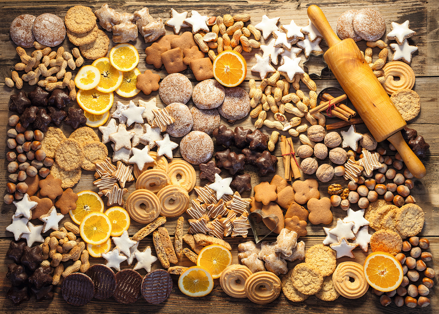 Vintage Cookies – 1000 Piece Jigsaw Puzzle (DToys)