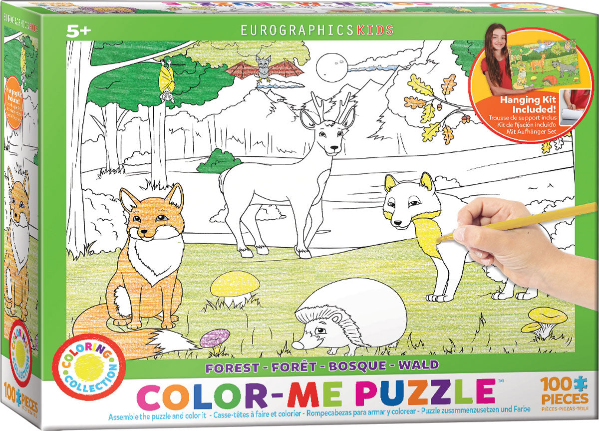 Forest – 100 Piece Jigsaw Puzzle (Eurographics)