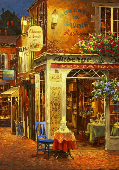 Auberge de Savoie Restaurant – 1000 Piece Jigsaw Puzzle (Bluebird Puzzle)