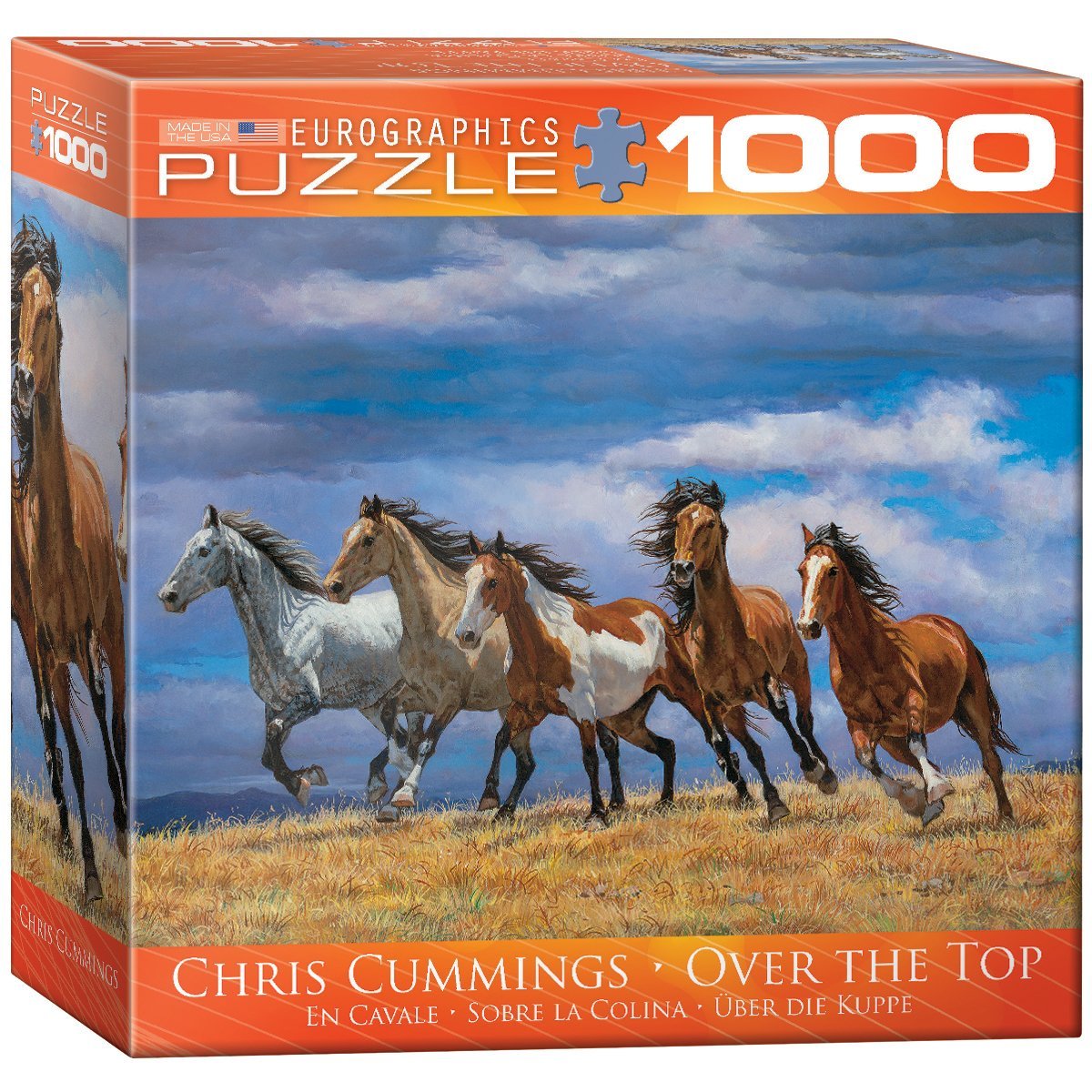 Over the Top by Chris Cummings – 1000 Piece Jigsaw Puzzle (Eurographics)