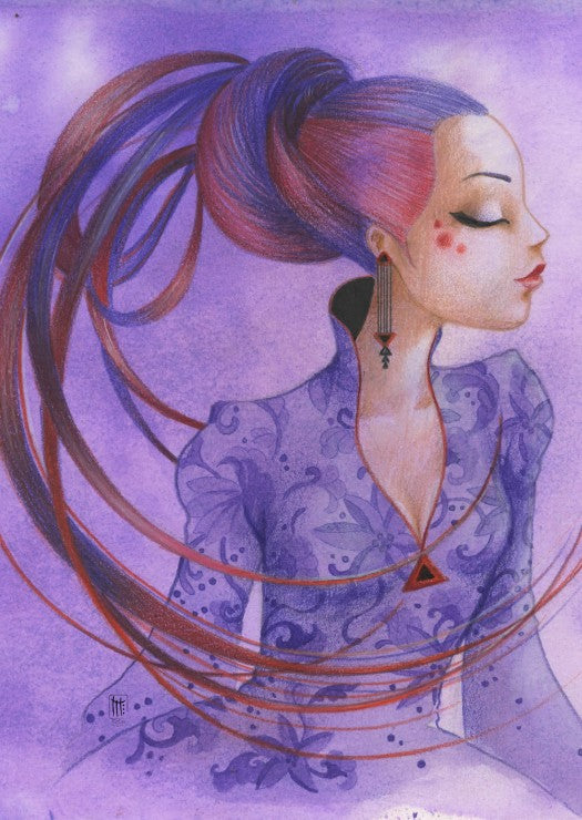 Violette by Misstigri – 1000 Piece Jigsaw Puzzle (Grafika)