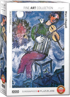 The Blue Violinist by Marc Chagall – 1000 Piece Jigsaw Puzzle (Eurographics)