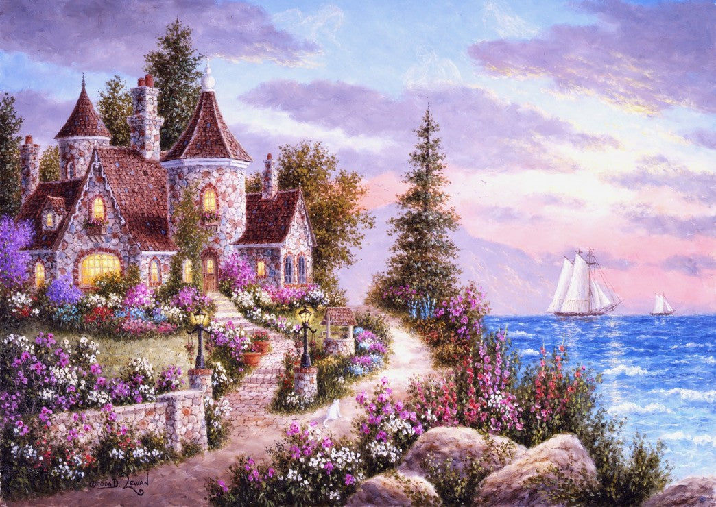 Belle d'Amour by Dennis Lewan – 1000 Piece Jigsaw Puzzle (Grafika)