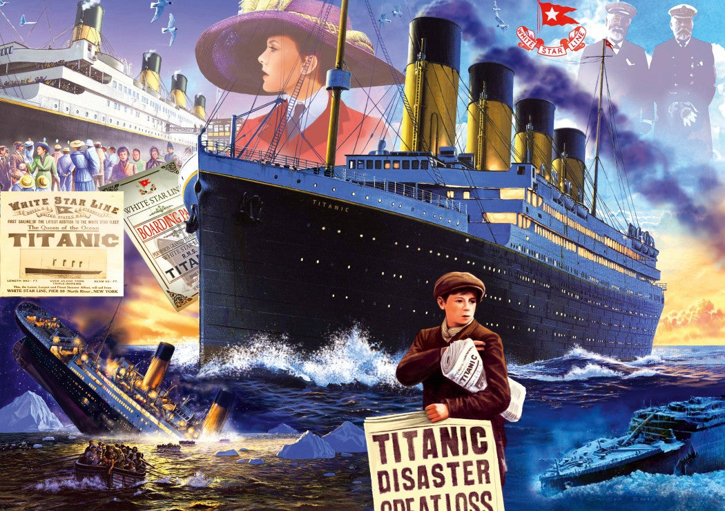 Bluebird Puzzle - Titanic - 1000 Piece Puzzle