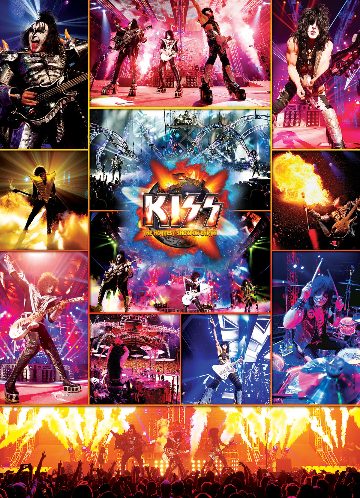 KISS The Hottest Show on Earth – 1000 Piece Jigsaw Puzzle (Eurographics)