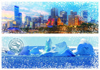 Travel around the World: Australia and Antarctica – 1000 Piece Jigsaw Puzzle (Grafika)