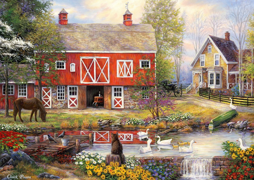 Grafika 00761 Chuck Pinson - Reflections On Country Living - 1000 Piece Jigsaw Puzzle