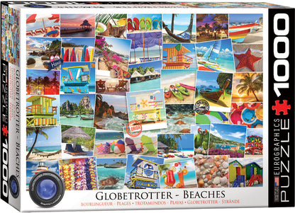 Eurographics - Globetrotter Beaches - 1000 Piece Jigsaw Puzzle