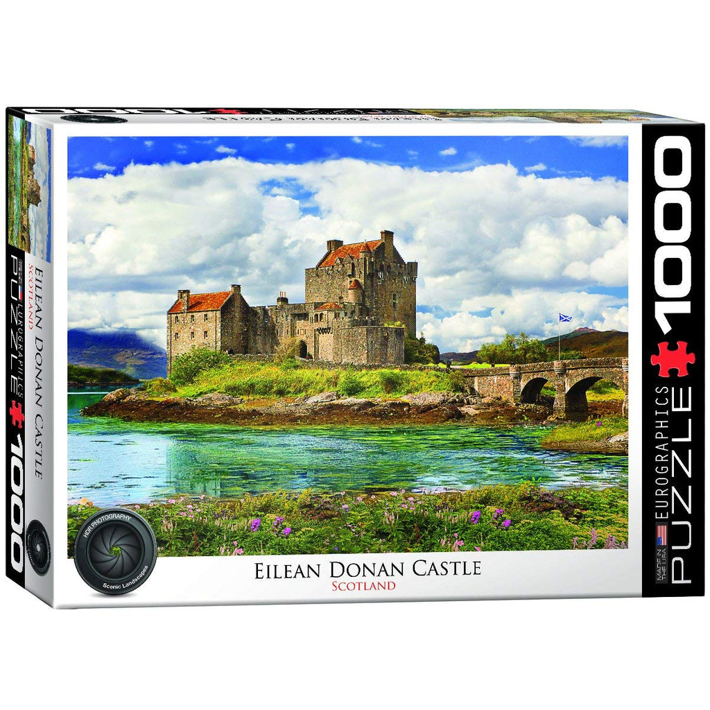 Eilean Donan Castle Scotland – 1000 Piece Jigsaw Puzzle (Eurographics)