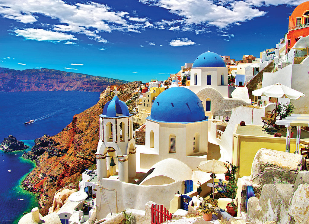 Oia Santorini Greece – 1000 Piece Jigsaw Puzzle (Eurographics)